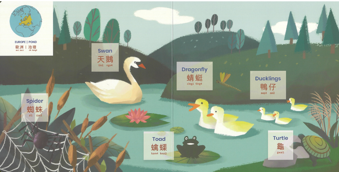 Habbi Habbi Bilingual Cantonese : Animals, Plants & Places