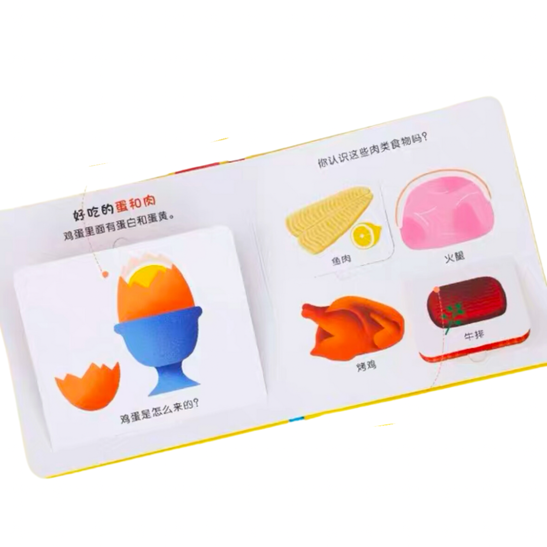Lift-the-Flap: Eating 《宝宝成长第一步玩具书: 吃饭饭》