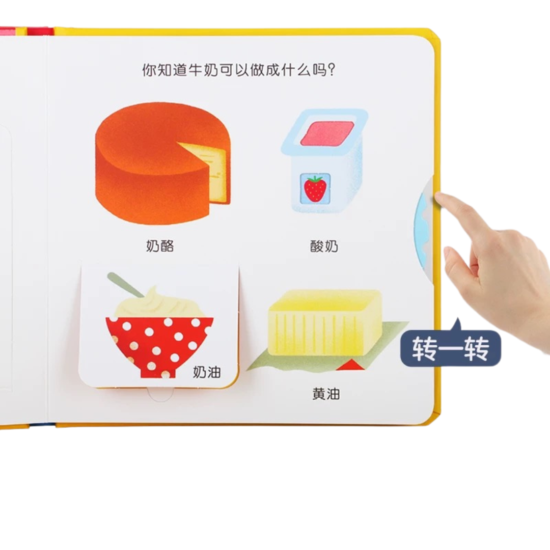 Lift-the-Flap: Eating 《宝宝成长第一步玩具书: 吃饭饭》