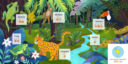 Habbi Habbi Bilingual Mandarin: Animals, Plants & Places