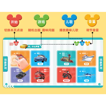 Disney Baby Audio Book 《迪士尼宝宝学说话点读发声书》