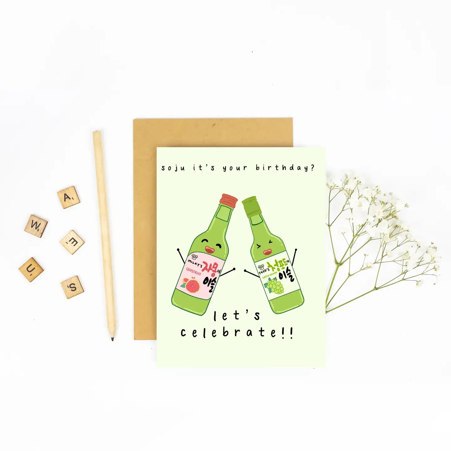 Birthday Card - Soju Are A Year Older